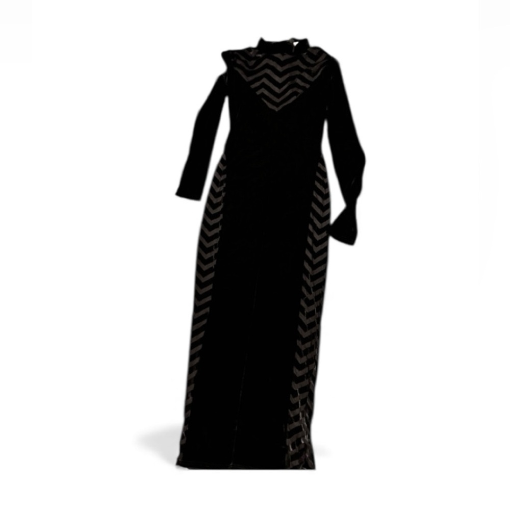 Good Time USA  Gothic  Black Long Sleeve Dress size medium NWT